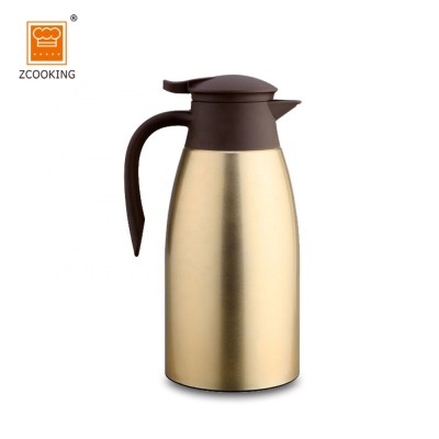 1.5L Stainless Steel Thermo Pot Camping Coffee Pot With SS304